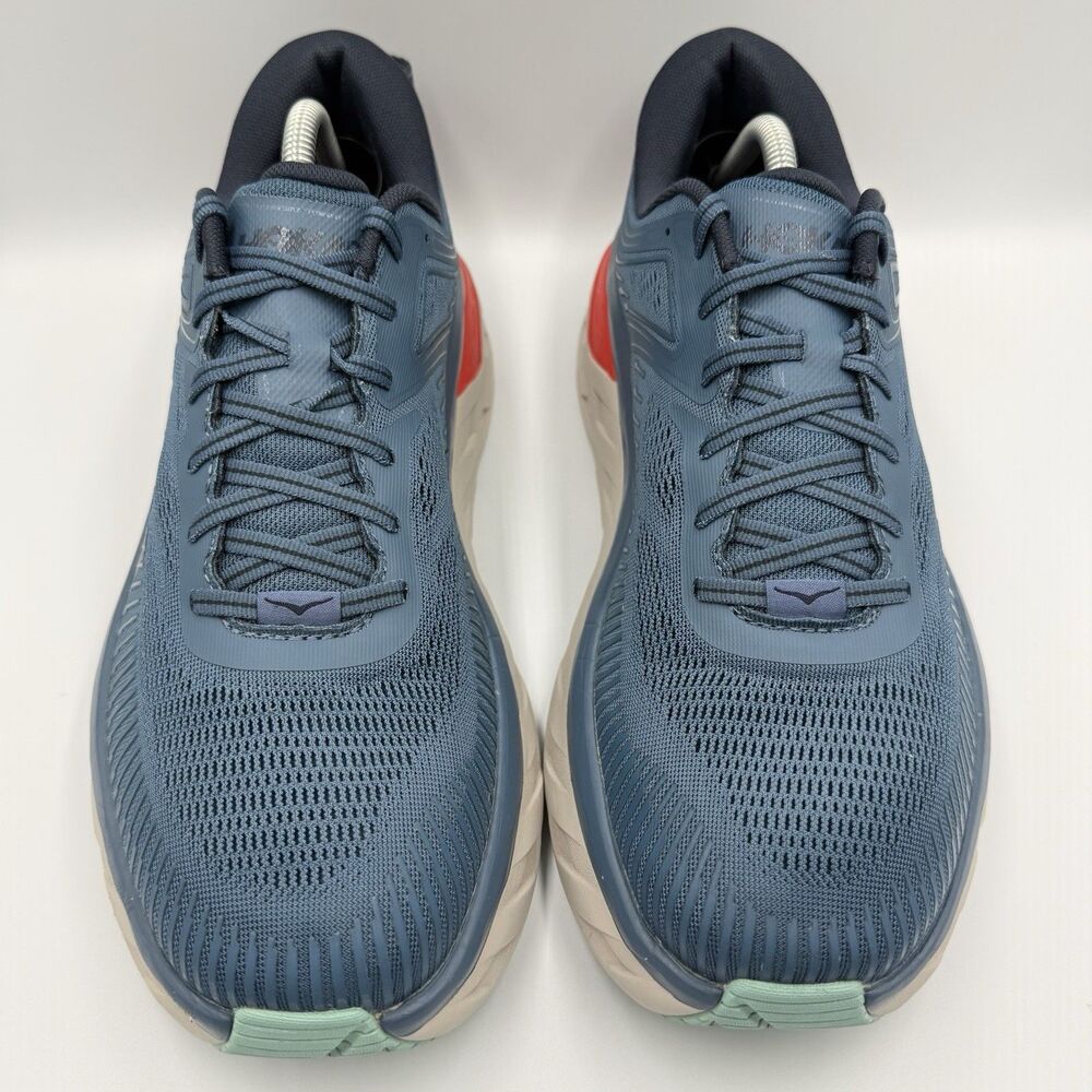 Hoka One One Bondi 7 Men's Size 11.5 2E Blue Running Shoes Sneakers 1110518 RTOS - Picture 5 of 8